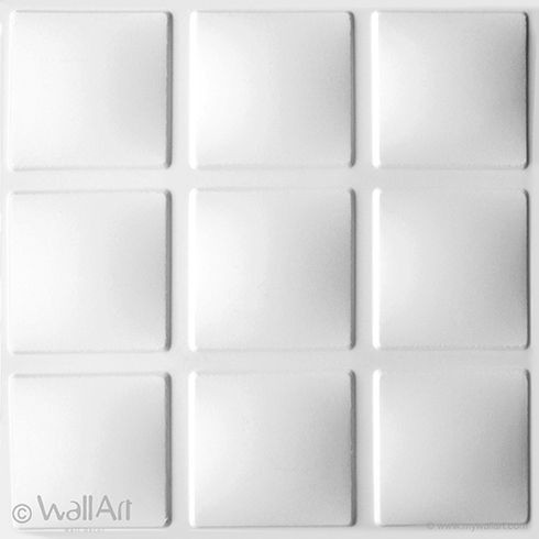 3D Falpanel - Cubes (kockák) - WallArt