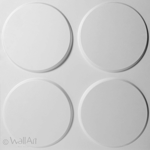 3D Falpanel - Ellipses (ellipszisek) - WallArt Kifutó