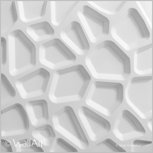 3D Falpanel - Gaps (lyukacsos) - WallArt