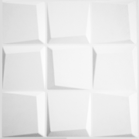 3D Falpanel - Oberon (kockás) - WallArt