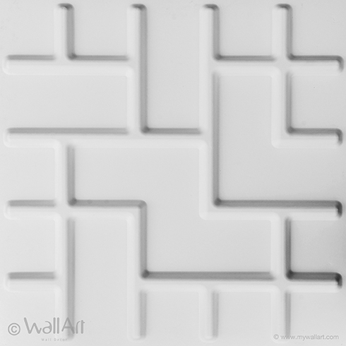 3D Falpanel - Tetris (dominó) - WallArt