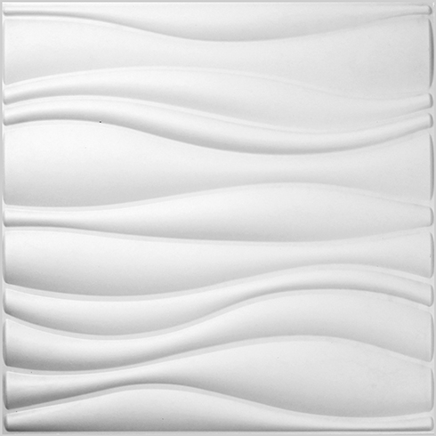 3D Falpanel - Waves (újhullám) - WallArt