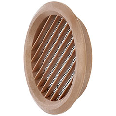 Szellőzőrács, bútorrács bükk rovarhálós (100/80 mm)