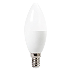 E14 LED lámpa (8W/230°) gyertya - természetes fehér