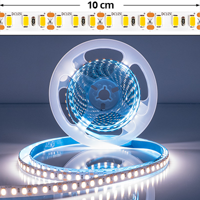 LED szalag beltéri 5730-120 (12 Volt) - hideg fehér CRI90! LED szalag beltéri 5730-120 (12 Volt) - hideg fehér CRI90!