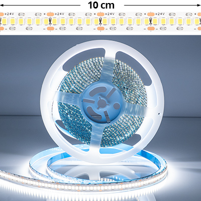 LED szalag beltéri 2835-240 (24 Volt) - hideg fehér, PRO Samsung LED szalag beltéri 2835-240 (24 Volt) - hideg fehér, PRO Samsung
