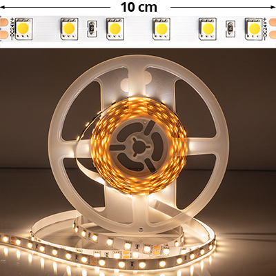 LED szalag beltéri 5050-60 (24 Volt) - természetes fehér DEKOR! LED szalag beltéri 5050-60 (24 Volt) - természetes fehér DEKOR!