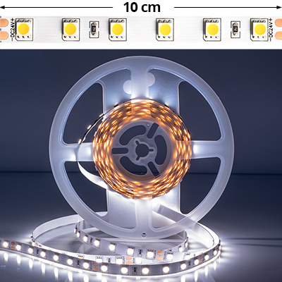 LED szalag beltéri 5050-60 (24 Volt) - hideg fehér DEKOR!