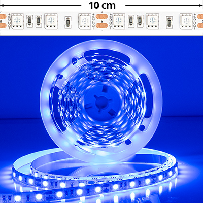 LED szalag beltéri 5050-60 (12 Volt) DEKOR! - kék LED szalag beltéri 5050-60 (12 Volt) DEKOR! - kék