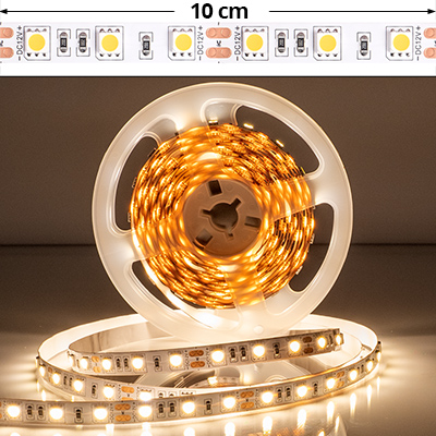 LED szalag beltéri 5050-60 (12 Volt) DEKOR! - természetes fehér LED szalag beltéri 5050-60 (12 Volt) DEKOR! - természetes fehér