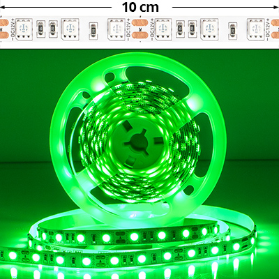 LED szalag beltéri 5050-60 (12 Volt) DEKOR! - zöld LED szalag beltéri 5050-60 (12 Volt) DEKOR! - zöld