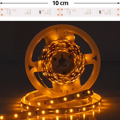 LED szalag beltéri 3528-60 (12 Volt) DEKOR! - sárga LED szalag beltéri 3528-60 (12 Volt) DEKOR! - sárga