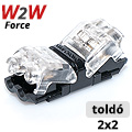 Force W2W vezeték toldó - 2 eres