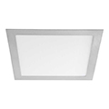 Katro LED panel IP44 ezüst (300 mm) 24W - meleg fehér