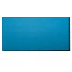 Bőr falpanel, bőrpanel, Inka 820 türkiz kék (12,5x25 cm)