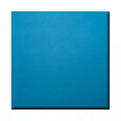 Bőr falpanel, bőrpanel, Inka 820 türkiz kék (12,5x12,5 cm)