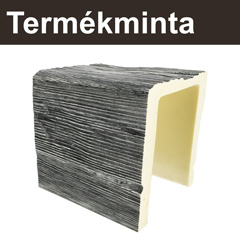 Termékminta: DecoWood Szürke-170 Modern poliuretán gerenda (ED 104) 20 cm