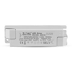 Tápegység 45 Wattos V-TAC LED panelekhez - Nem dimmelhető
