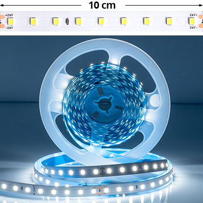 LED szalag beltéri 2835-90, 200lm/W (24 Volt) - hideg fehér LED szalag beltéri 2835-90, 200lm/W (24 Volt) - hideg fehér