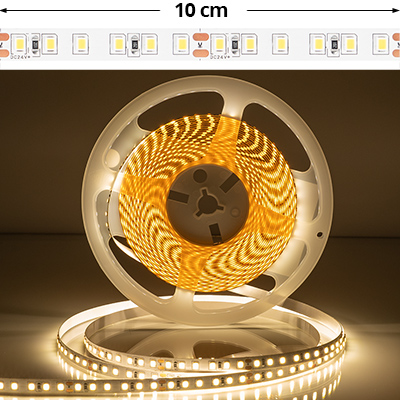 LED szalag beltéri 2835-120 (24 Volt) - meleg fehér (Dekor!) LED szalag beltéri 2835-120 (24 Volt) - meleg fehér (Dekor!)