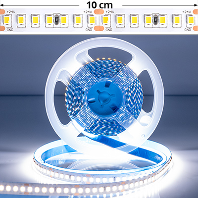 LED szalag beltéri 2835-168 (24 Volt) - hideg fehér, 140lm/W LED szalag beltéri 2835-168 (24 Volt) - hideg fehér, 140lm/W