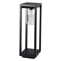Vimo cserélhető fényforrású kerti állólámpa (E27) 50cm, fekete