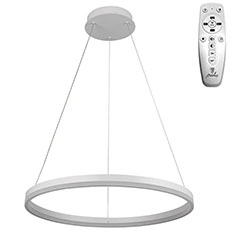 Mennyezeti LED design csillár: J4308/W (42W) - Színhőmérséklet és fényerő szabályzás!