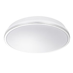 Olivia mennyezeti LED lámpa, kör alakú, (15W/1300lm) természetes fehér, ezüst