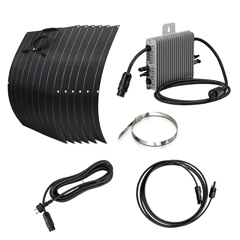 Erkélyre telepíthető napelemes rendszer (600W) egyfázisú, IP68