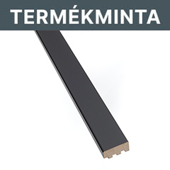 Termékminta Záró elem: Fa hatású falburkolathoz, széles lamellás (20 cm-es minta) - (Antracit)