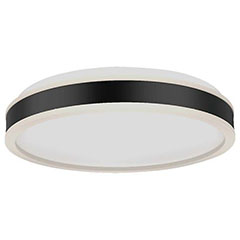 Mennyezeti LED lámpa (24W/2500Lumen) fekete, természetes fehér, dimmelhető