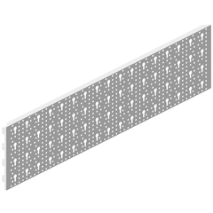 - Perforált lemezes szerszámfal: Perforált lemez hátlap (20x80 cm) fehér (2 db)
