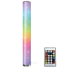 LED állólámpa (12W) RGB+IC, távirányítóval, csillag effektussal