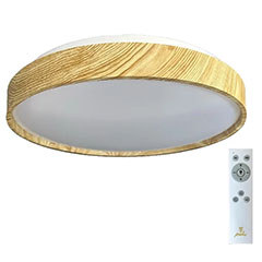 Mennyezeti LED lámpa: LCL535LW (48W) - fa hatású, színhőmérséklet és fényerő szabályzás!