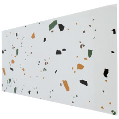 Öntapadós habszivacs falpanel Happy színes mozaik mintákkal (6 darab 30x60 cm-es lap)