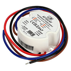 LED tápegység 24 Volt - kötődobozba szerelhető (20W/0.83A) IP67