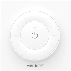 K3-W, Dimmer, Fali LED szalag fényerő és színhőmérséklet szabályzó panel (CCT): elemes - fehér