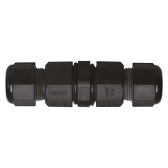 LED reflektorhoz kötődoboz (kapszula) IP68 vízmentes, fekete - ZS9010