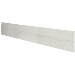 Fa deszka utánzatú polisztirol falpanel, beltéri dekorburkolat (100x16.6 cm) hamvas fehér fa