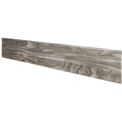 Fa deszka utánzatú polisztirol falpanel, beltéri dekorburkolat (100x16.6 cm) szürke fa erezet minta