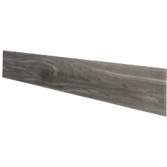Fa deszka utánzatú polisztirol falpanel, beltéri dekorburkolat (100x16.6 cm) sötétszürke fa minta