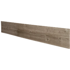 Fa deszka utánzatú polisztirol falpanel, beltéri dekorburkolat (100x16.6 cm) sötétbarna fa erezet