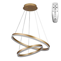 Mennyezeti LED design csillár: J4310/G (70W) - Színhőmérséklet és fényerő szabályzás!