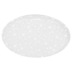 Stella mennyezeti LED lámpa, csillagos (18W/1600lm) természetes fehér