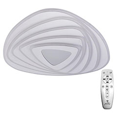 Mennyezeti LED design lámpa: J1318/W (130W) - színhőmérséklet és fényerő szabályzás!