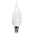 LED lámpa E14 (4W/200°) Láng - hideg fehér Kifutó!