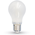 E27 LED izzó Loft filament (6W/300°) Körte - hideg fehér