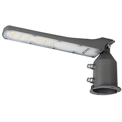 Flamingo utcai LED lámpa (30W/3000 lm), természetes fehér, szürke