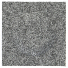 Négyzet alakú filcpanel - filcből készült puha falburkoló 15x15cm, szürke