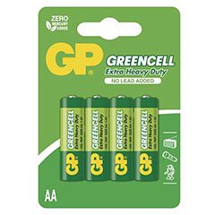 GP cink-klorid AA ceruza elem - (4 db)
